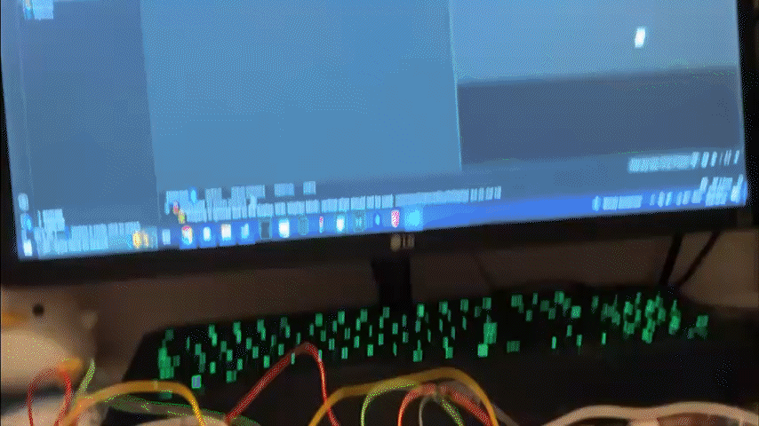 I tried the paper with the shooter I made and the mismatch was even worse. It wasn’t playable because the movement was too hard to do with a horizontal layout.