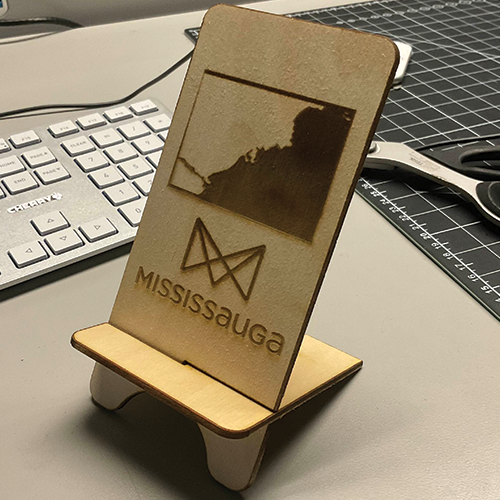 Right side of the first phone stand finished.