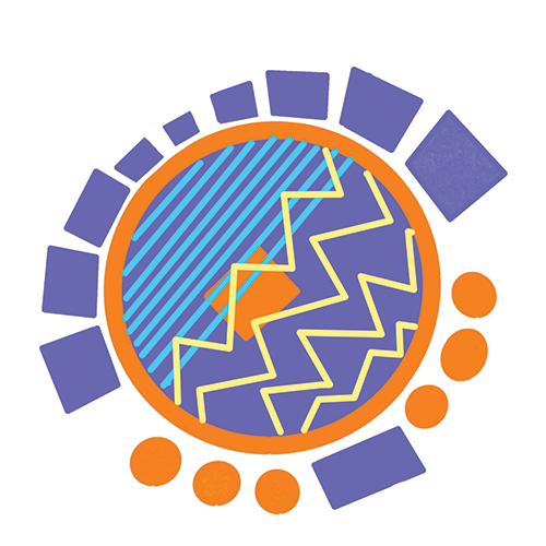 This was the final design I made. The colors used for the lines are representative of my own favorite colors.