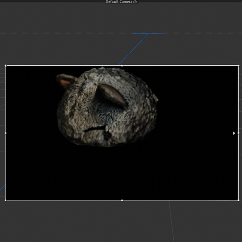 When importing the cat plushie I was curious what the render would look like so I used the interactive render region periodically as I worked on it.